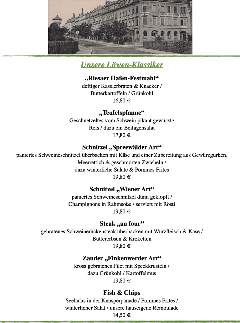 Restaurant - Goldener Löwe